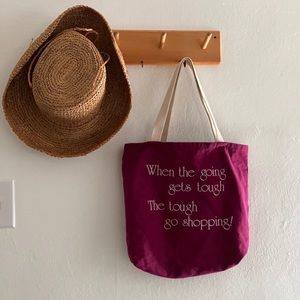 Vintage tote bag